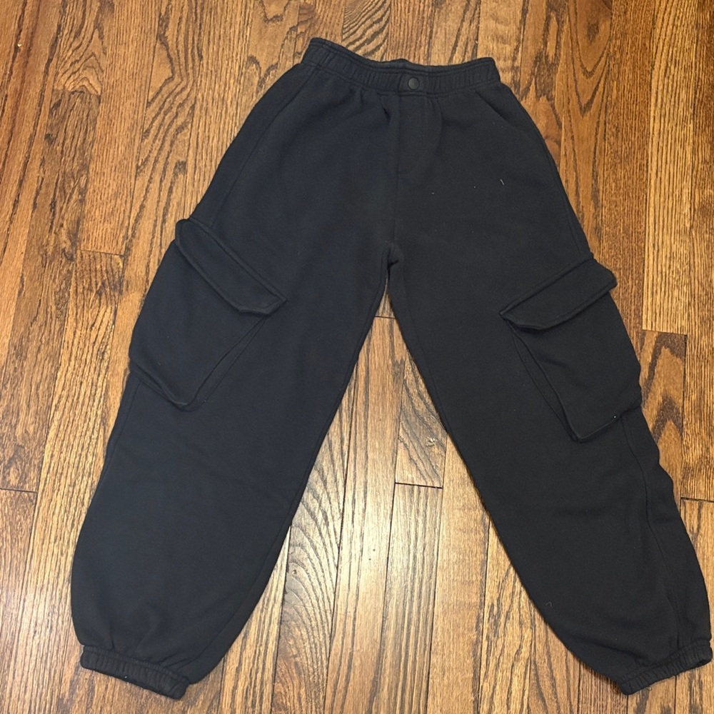 Zara Kids Black Jogger Sweatpants